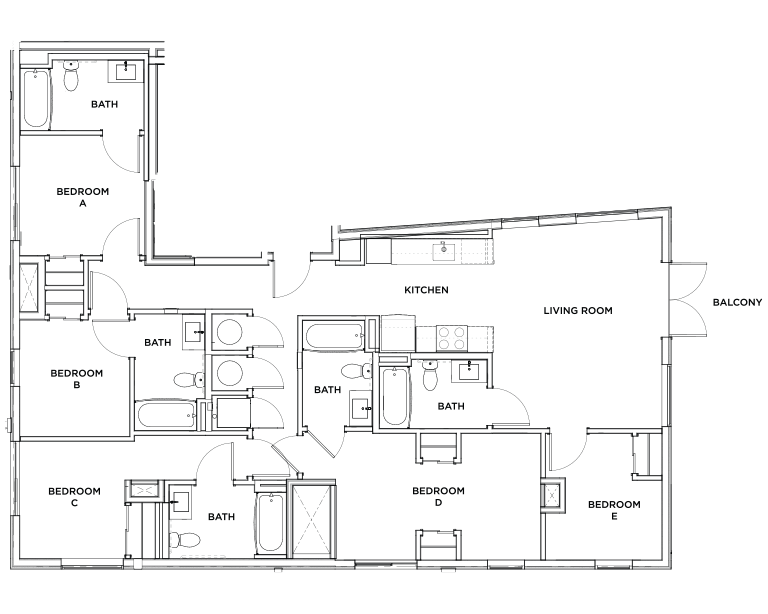 E10 - 5x5 Floor plan
